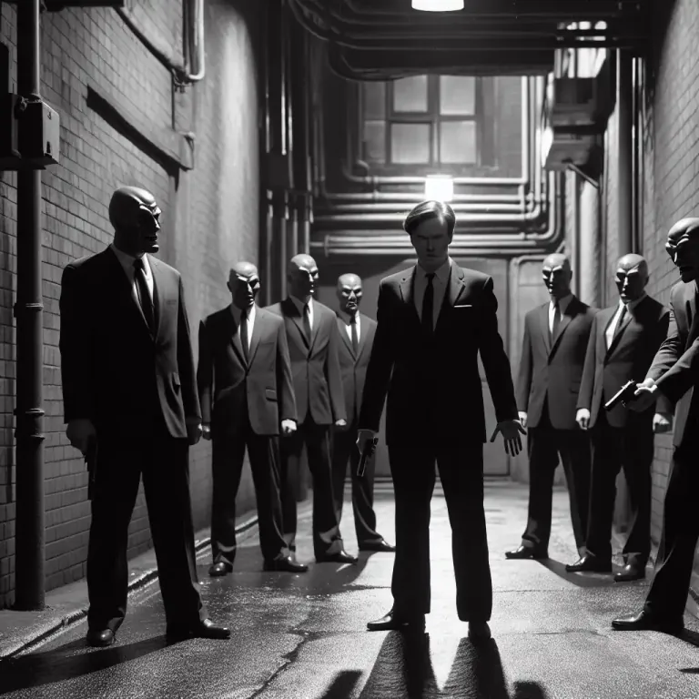 Visual representation of "mafia" - Any organized group using bullying or other methods to control or affect people or systems.