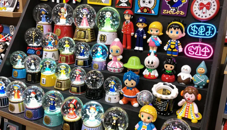 Visual representation of "kitsch" - Art, decoration, or music that is thought to be too exaggerated, not in good taste, or low quality.