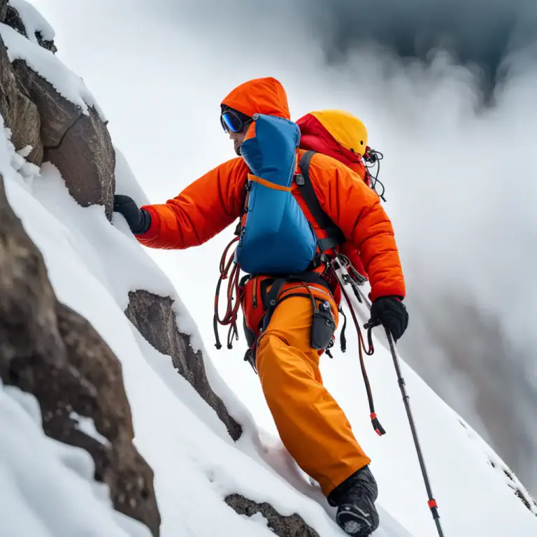 Visual representation of "adventurous" - Full of risk; potentially dangerous.