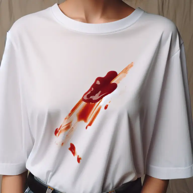 Visual representation of "daub" - A patch or stain that has been messily spread on something