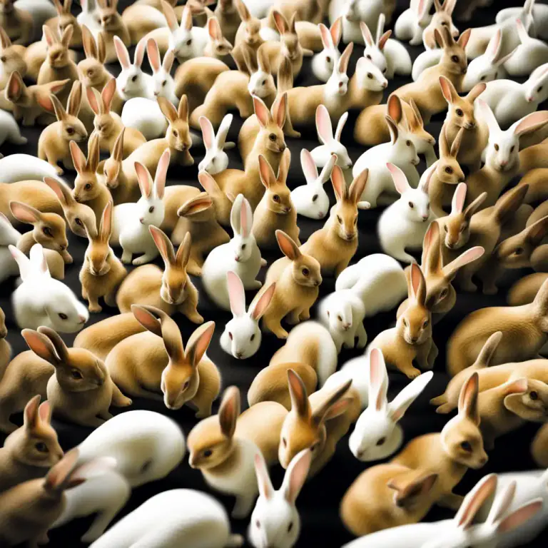 Visual representation of "boom and bust" - A situation in nature where the population of a species greatly increases but then quickly decreases.