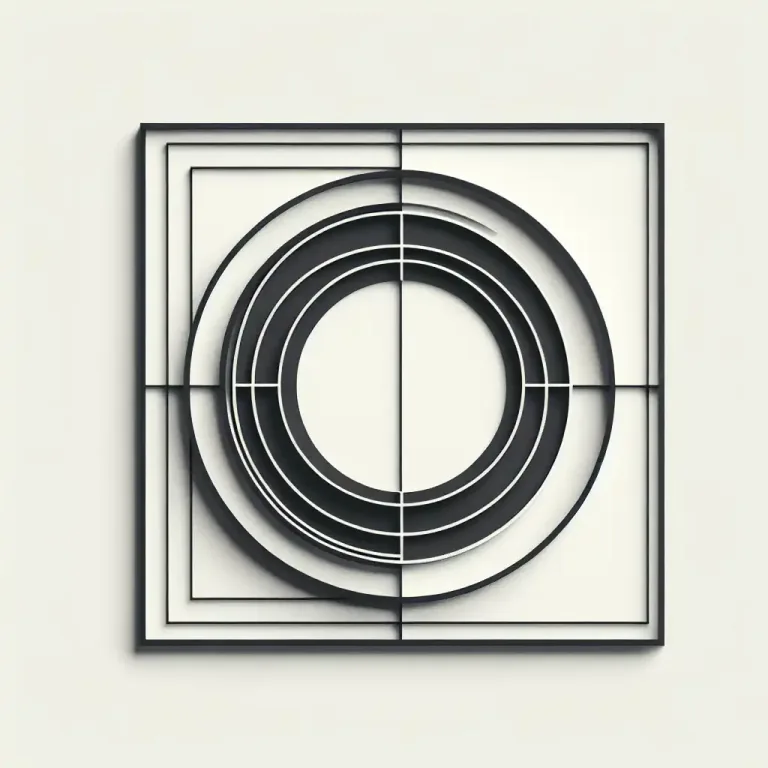 Visual representation of "inscribe" - To draw a shape inside another one in such a way that every corner of the inner shape touches the outer one