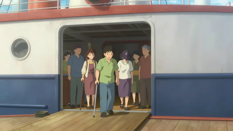 Visual representation of "onboard" - Inside a vehicle, such as a ship, aircraft, or train