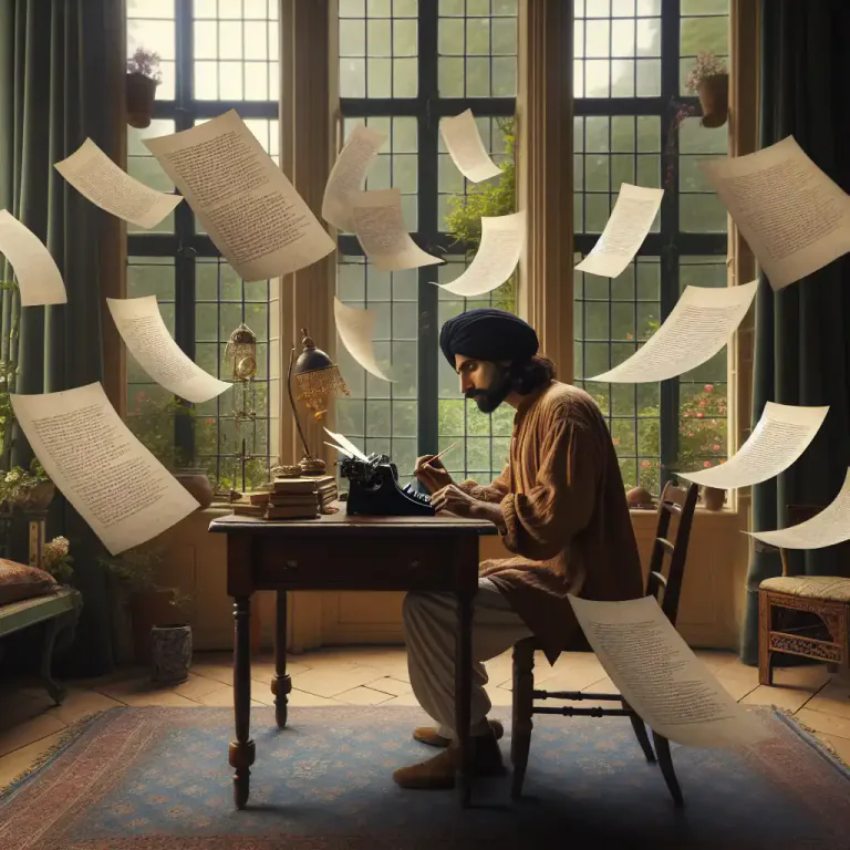 Visual representation of "strophic" - In poetry, having the same rhyme scheme in all stanzas