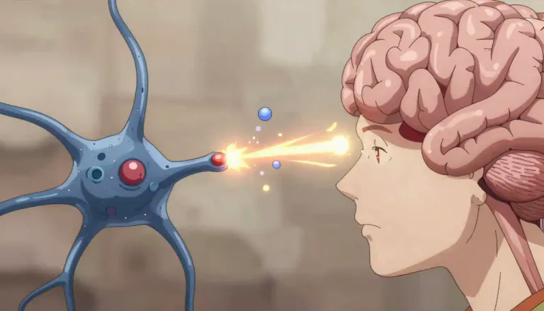 Visual representation of "neurotransmitter" - Chemical messengers that play a role in communication within the nervous system.