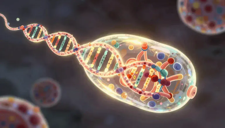 Visual representation of "ribosomal" - Pertaining to ribosomal RNA, essential for ribosome structure and function.
