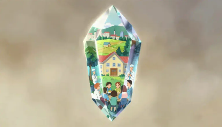 Visual representation of "multifaceted" - Having many sides or aspects