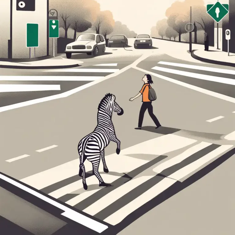 Visual representation of "yield to" - To allow someone else to go first or have right of way