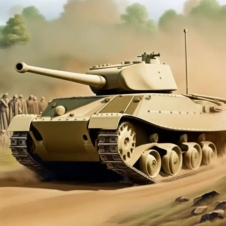 Visual representation of "centurion" - A fast, medium tank used by British and other Commonwealth armies.