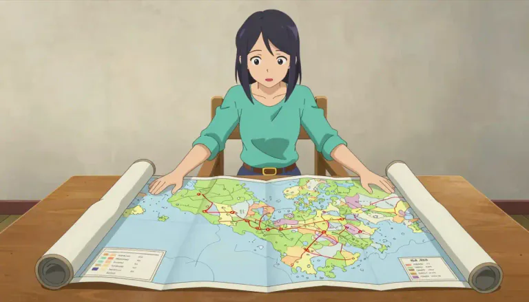 Visual representation of "spread" - To open something wider or to make it cover a larger area