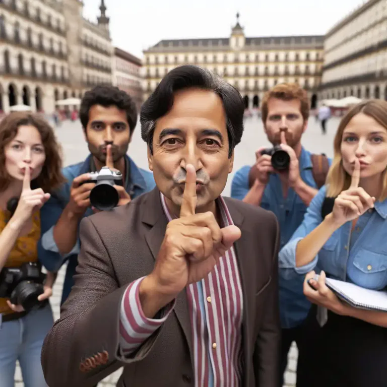 Visual representation of "silence" - To stop someone from expressing or revealing information