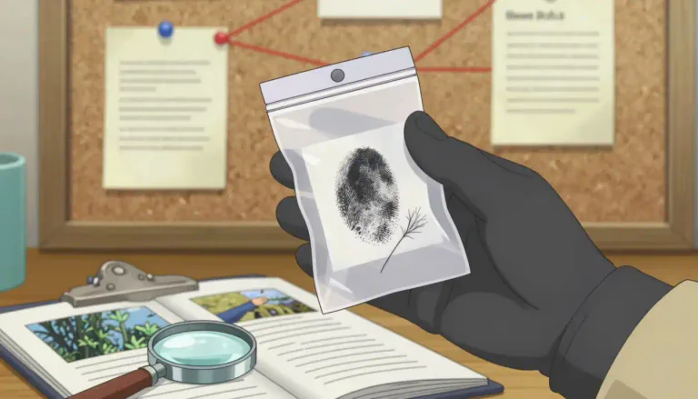 Visual representation of "evidence" - Information or proof that someone uses to show that something is true