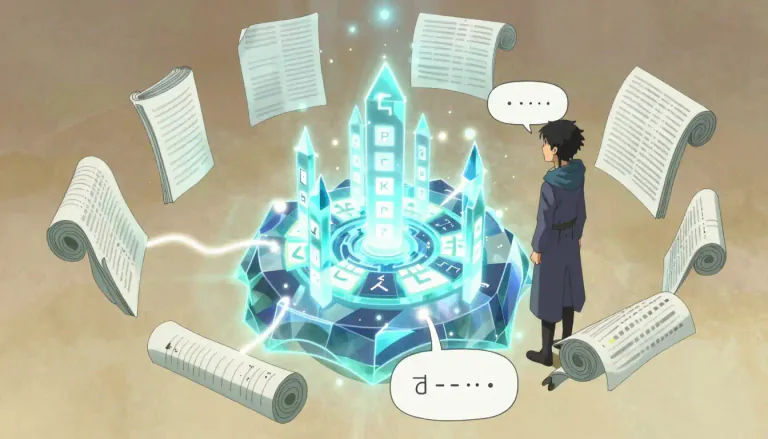 Visual representation of "corpus" - A collection of written or spoken material in machine-readable form, for example for linguistic analysis.