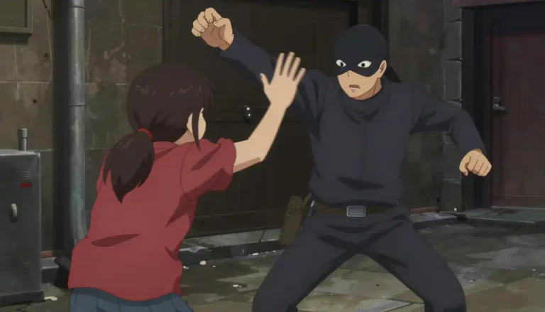 Visual representation of "assailant" - A person who attacks another person