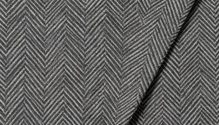 Visual representation of "herringbone" - A pattern made up of small, parallel lines that intersect, looking like the bones of a herring fish.