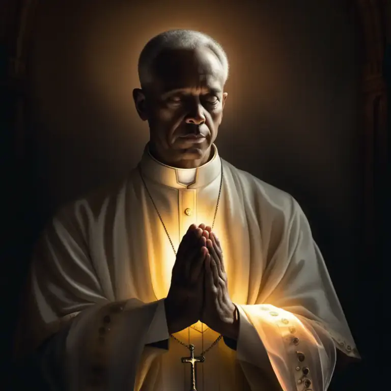 Visual representation of "blessing" - A prayer asking God for help and protection