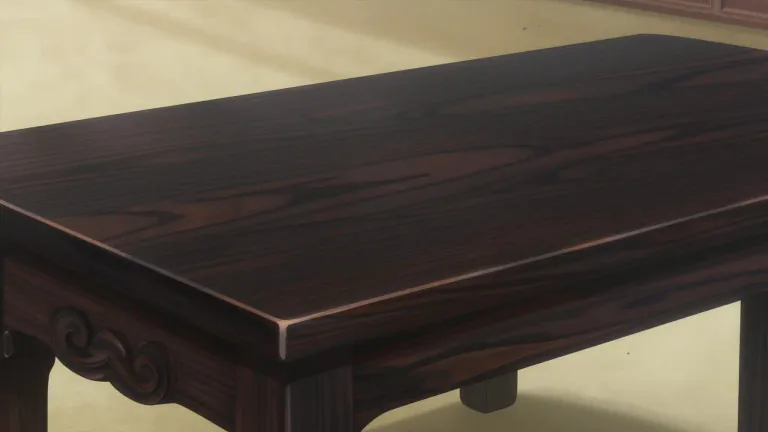 Visual representation of "ebony" - A dark blackish-brown type of wood