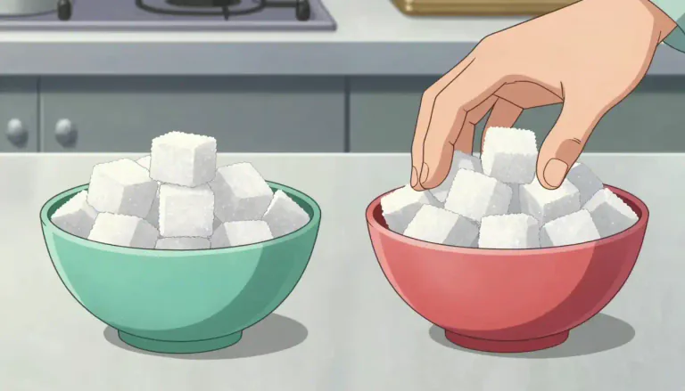 Visual representation of "less" - A smaller amount of