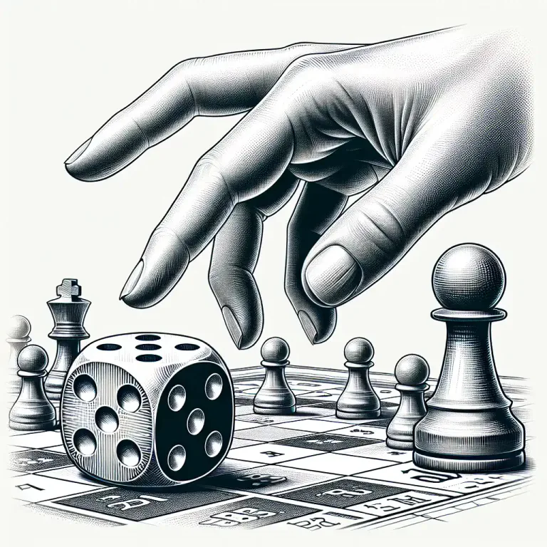 Visual representation of "die" - The singular form of dice.