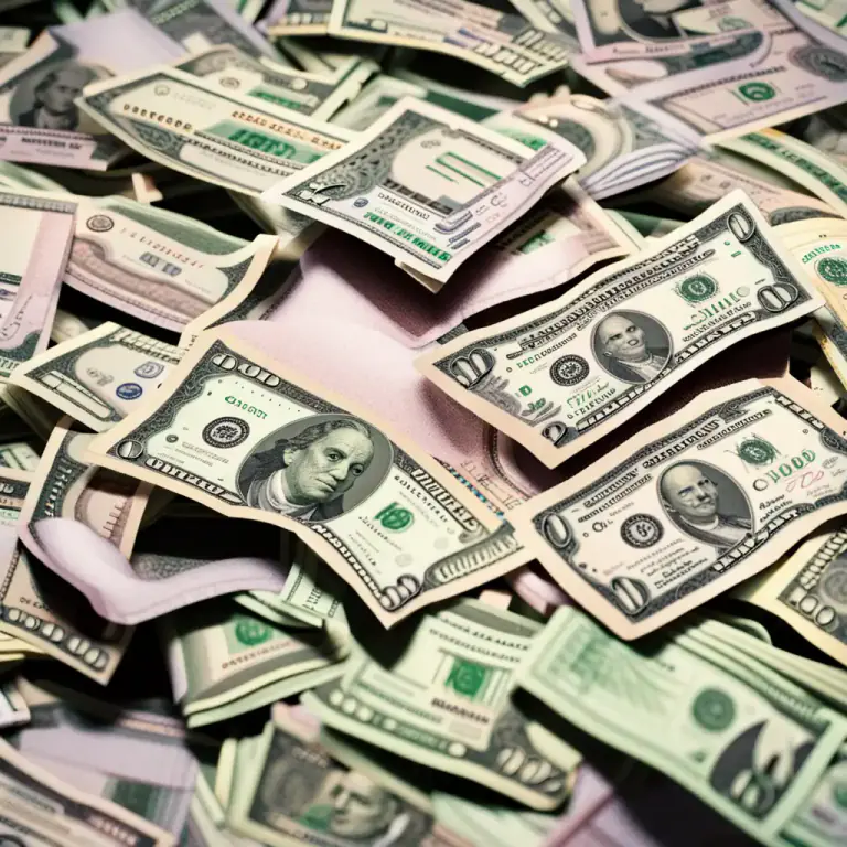 Visual representation of "sugar" - Slang term for money