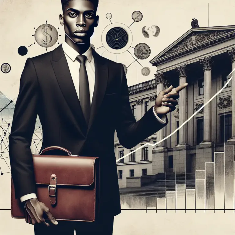 Visual representation of "economist" - A person who is an advisor in economic policy.