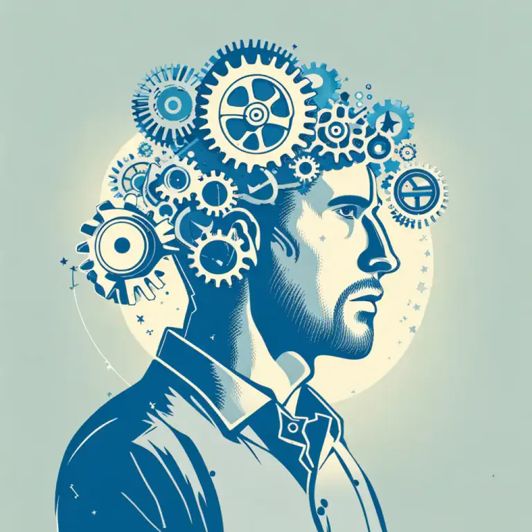 Visual representation of "imagination" - The part of the mind that thinks of new ideas