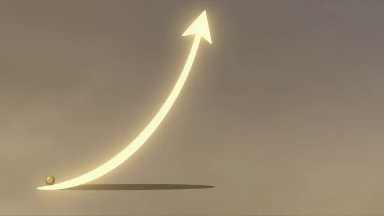 Visual representation of "exponential" - An exponential function, a mathematical function where any change in the independent variable leads to a large change in the dependent variable.