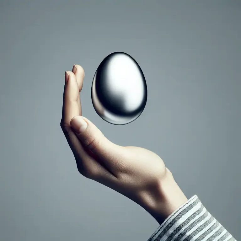 Visual representation of "ovoid" - An object or figure that is oval or egg-shaped