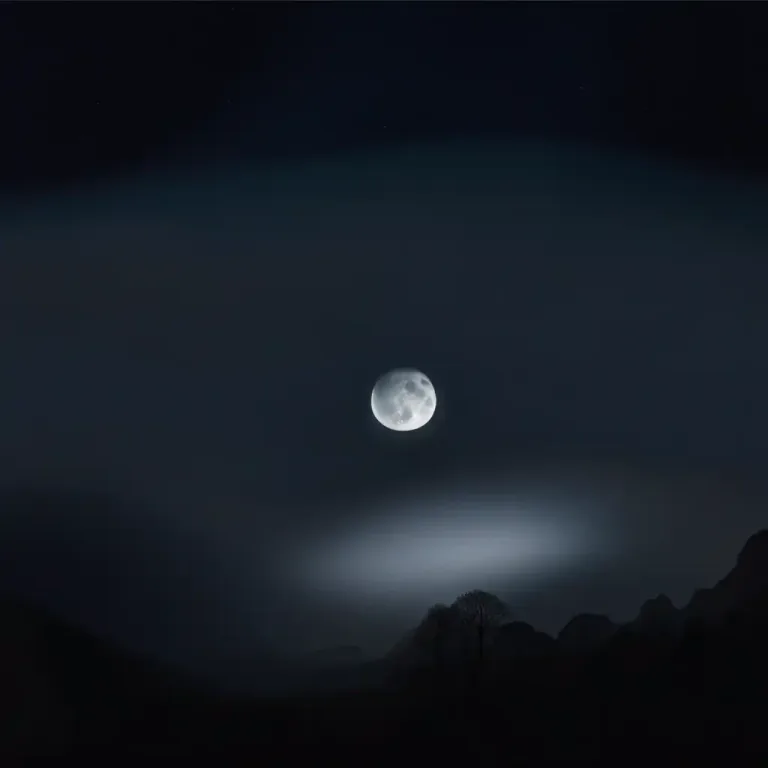 Visual representation of "glimmer" - To shine faintly with a wavering light