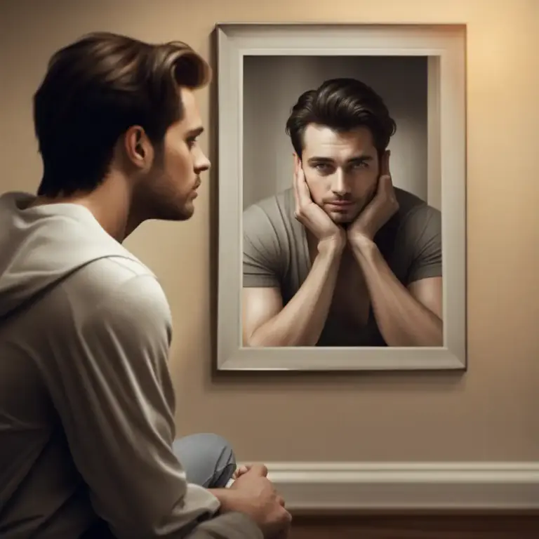 Visual representation of "cling" - to remain emotionally dependant