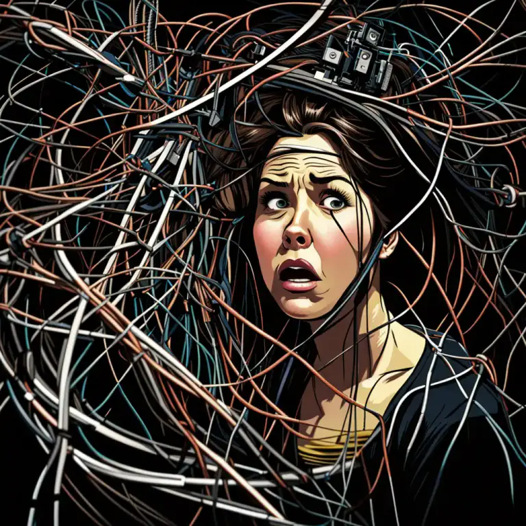 Visual representation of "monkey" - Meddle with something, often to try and fix it but without full knowledge or skills.