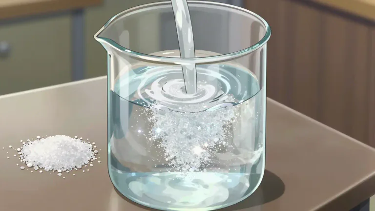 Visual representation of "solvent" - A solution that can dissolve another substance