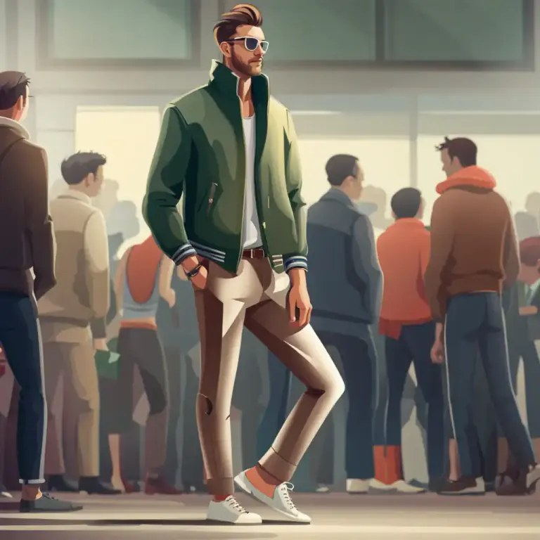 Visual representation of "fly" - a state of being very fashionable or stylish