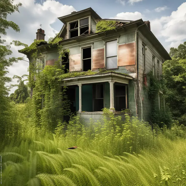 Visual representation of "forlorn" - Empty or neglected