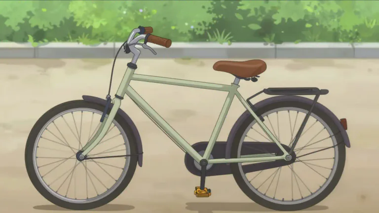 Visual representation of "cruiser" - A kind of bicycle with a traditionally styled low frame