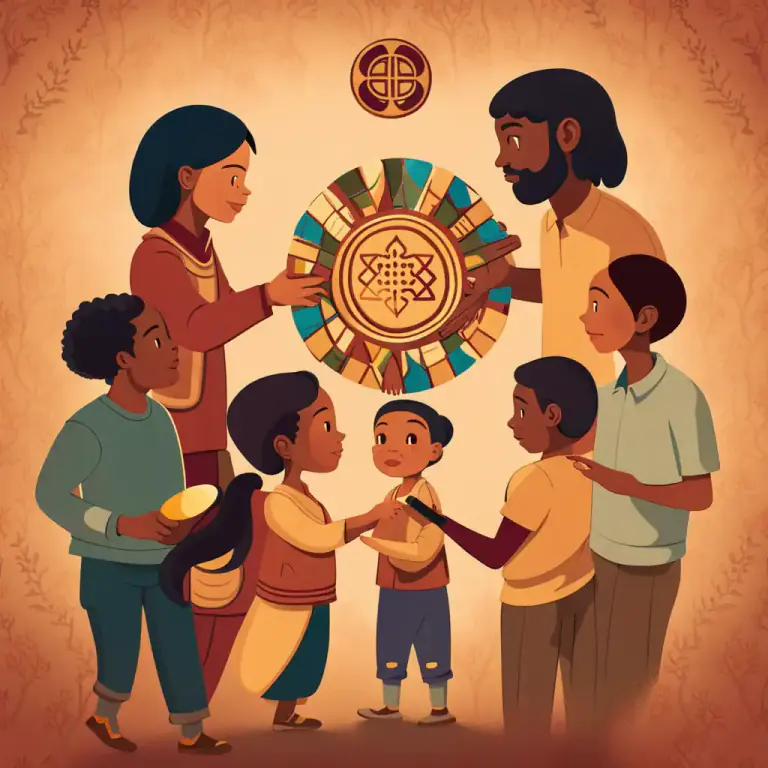 Visual representation of "uphold" - To keep a tradition or system existing
