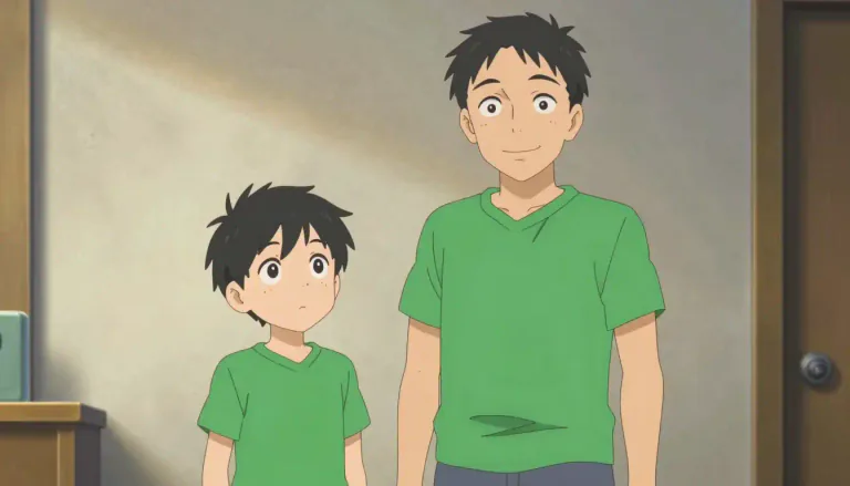 Visual representation of "junior" - A younger person or the younger of two people