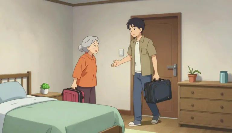 Visual representation of "roomer" - A person who rents a room in someone else's house