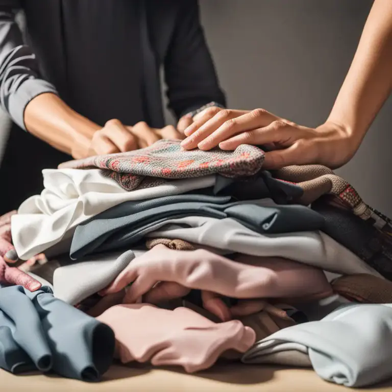 Visual representation of "sort out" - To separate things from a group