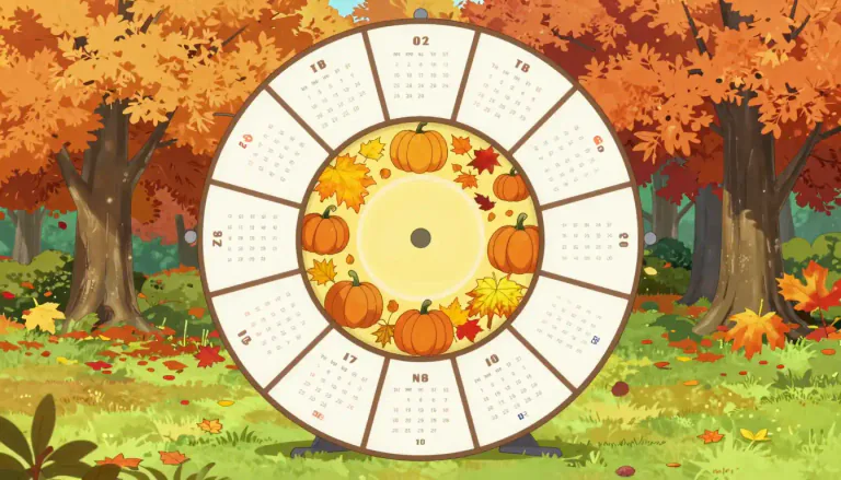 Visual representation of "october" - October is the 10th month of the year in the Gregorian calendar.