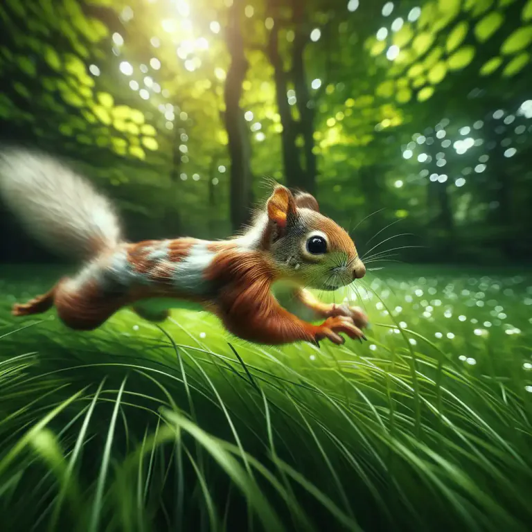 Visual representation of "scuttle" - A quick run with small, short steps.
