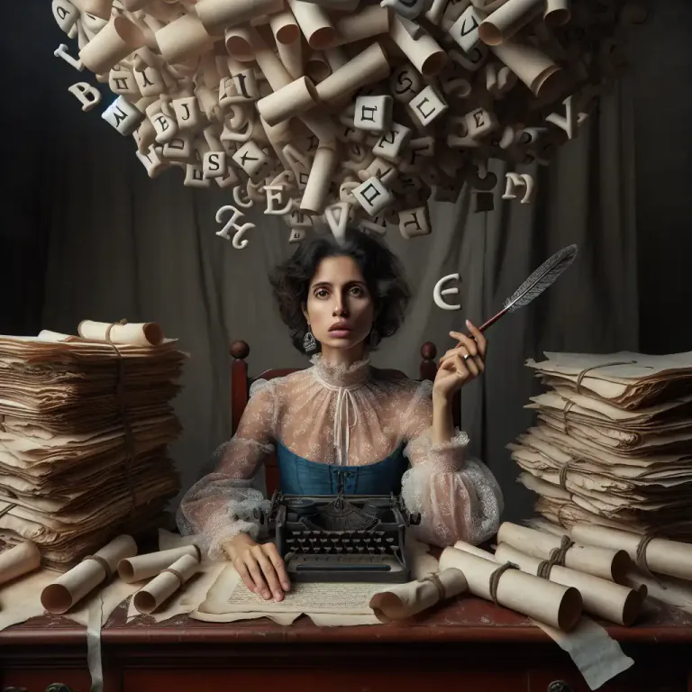 Visual representation of "verbosity" - An expressive style that uses excessive or empty words