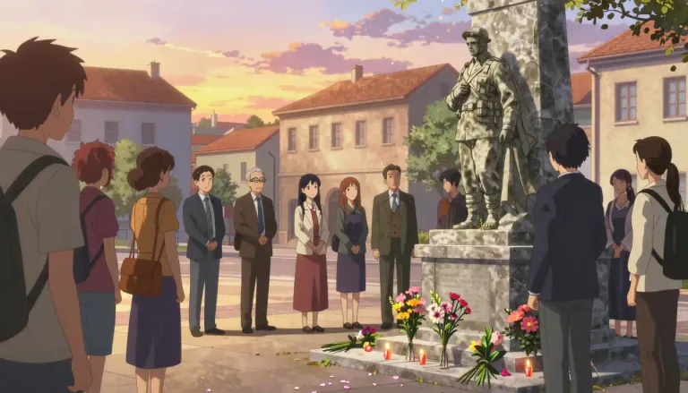 Visual representation of "memorialize" - To do or create something that helps to remember a person or event