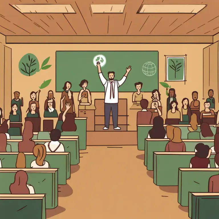 Visual representation of "forum" - A public meeting or lecture involving a discussion on a particular subject.