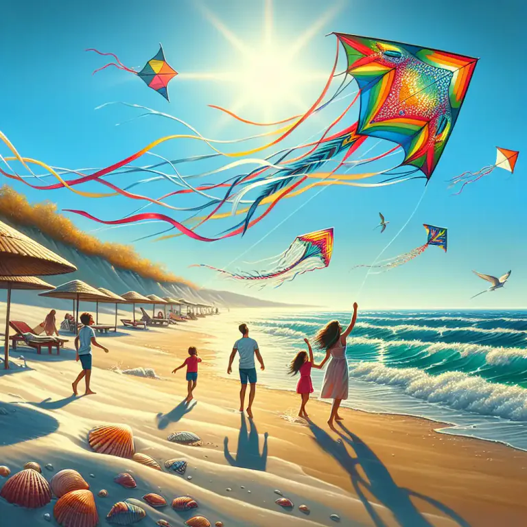 Visual representation of "breeziness" - The state of having or being characterized by a lot of fresh air movement