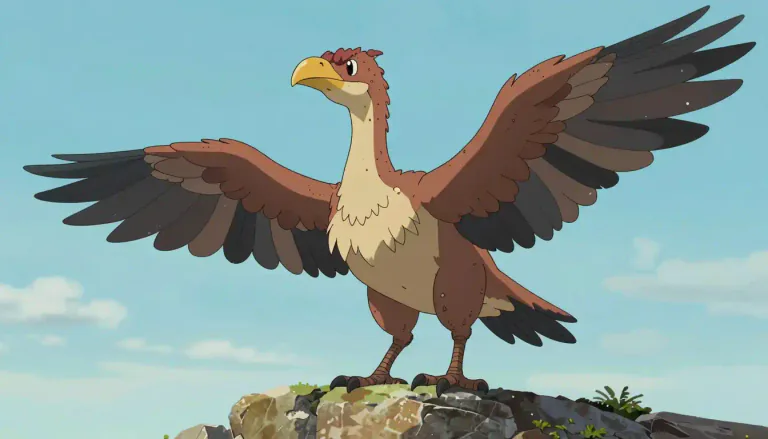 Visual representation of "archaeopteryx" - A type of dinosaur that had feathers and wings, and is believed to be an early ancestor of birds.