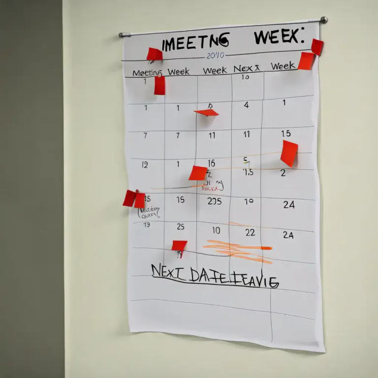 Visual representation of "put back" - To delay or postpone something