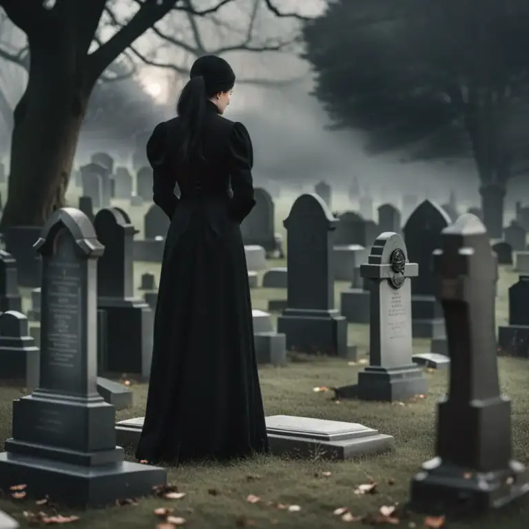 Visual representation of "bereft" - Suffering the death of a loved one