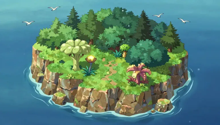 Visual representation of "endemism" - The state of being endemic to a particular area or environment.