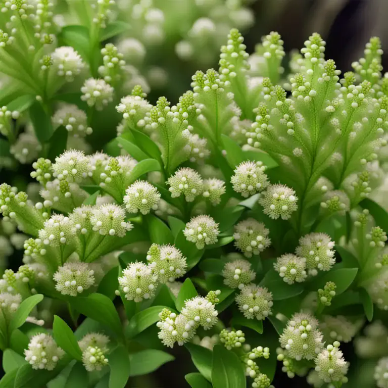 Visual representation of "ambrosia" - A type of plant or flower which may cause allergy.